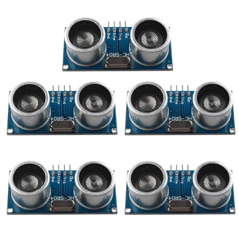 Lot de 5 pièces Module HC-SR04 Capteur ultra-sons
