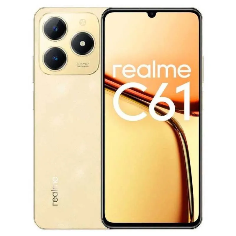 Realme C61 6Go 128Go Gold, Photo boutique Best Buy Tunisie chez Best Buy Tunisie