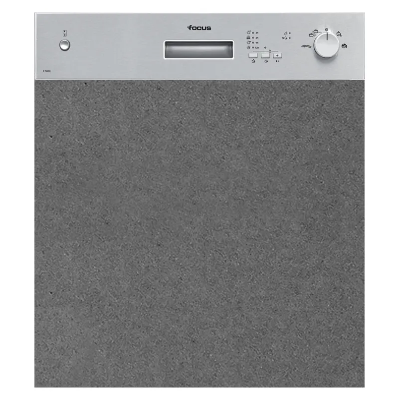 Focus F 500X - Lave-vaisselle semi-encastrable, 12 couverts, 4 programmes, Inox, Photo boutique Best Buy Tunisie chez Best Buy Tunisie