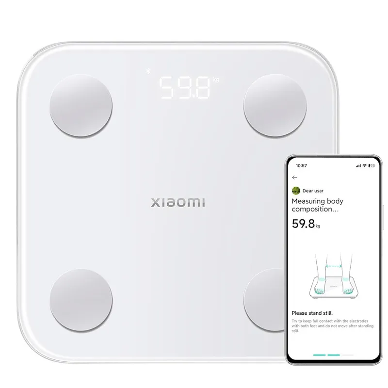 Pèse Personne Xiaomi Body Composition Scale S400 / Blanc, Photo boutique Best Buy Tunisie chez Best Buy Tunisie