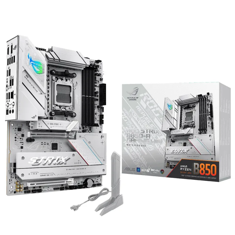 ASUS ROG STRIX B850-A GAMING WIFI AMD B850 Emplacement AM5 ATX, Photo boutique Best Buy Tunisie chez Best Buy Tunisie