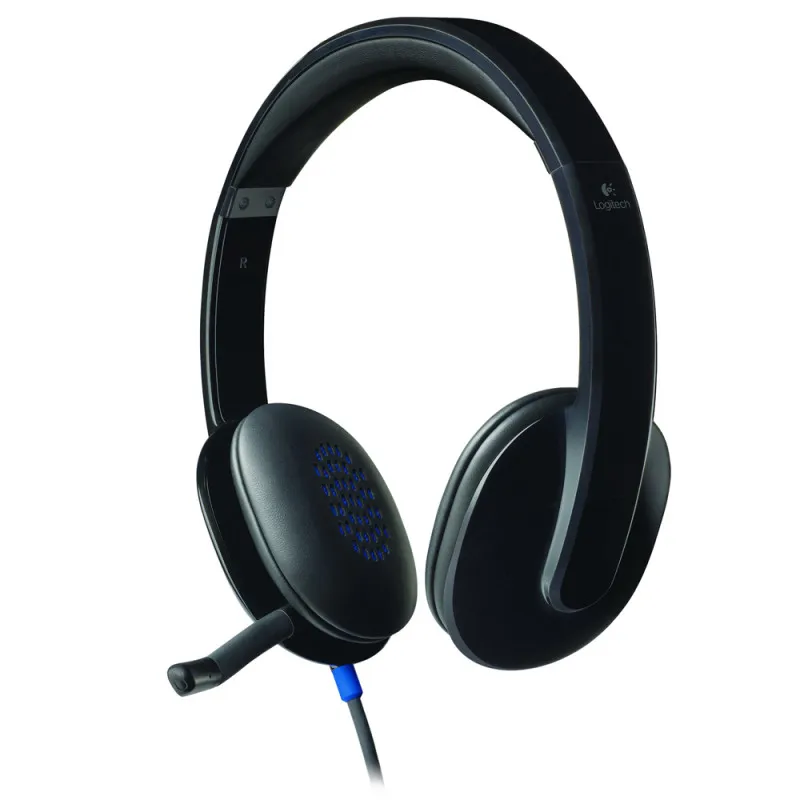 Logitech H540 USB Computer Headset Avec un son haute définition et des commandes sur l'oreillette (981-000480), Photo boutique Best Buy Tunisie chez Best Buy Tunisie