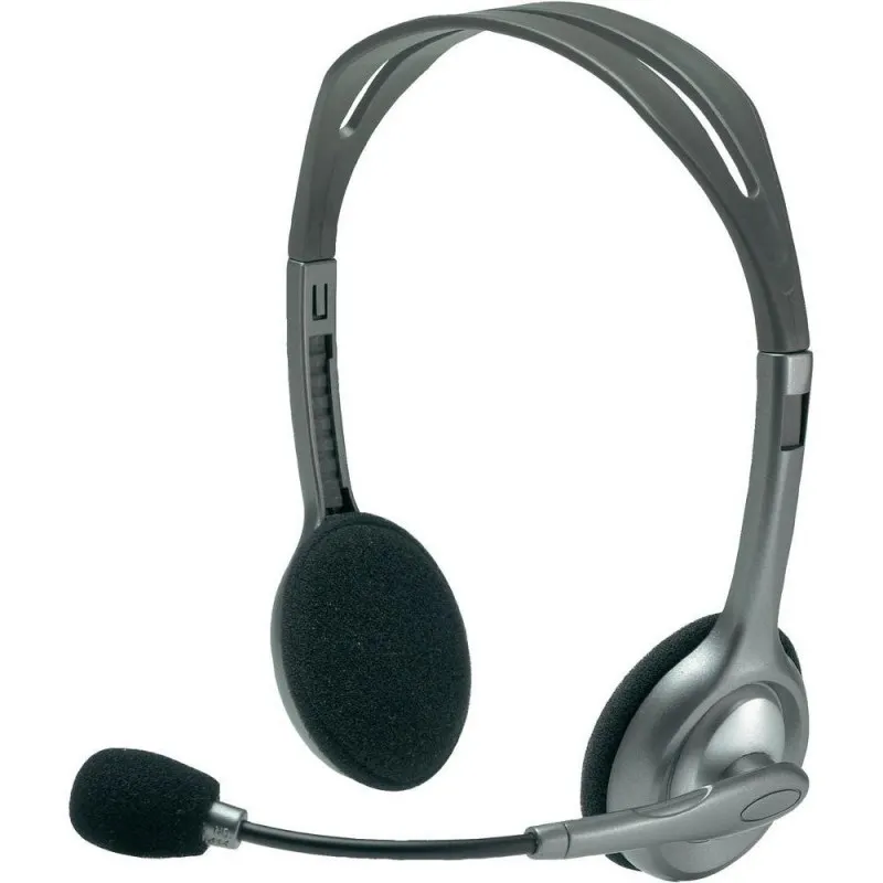 Logitech H110 headset (981-000271), Photo boutique Best Buy Tunisie chez Best Buy Tunisie