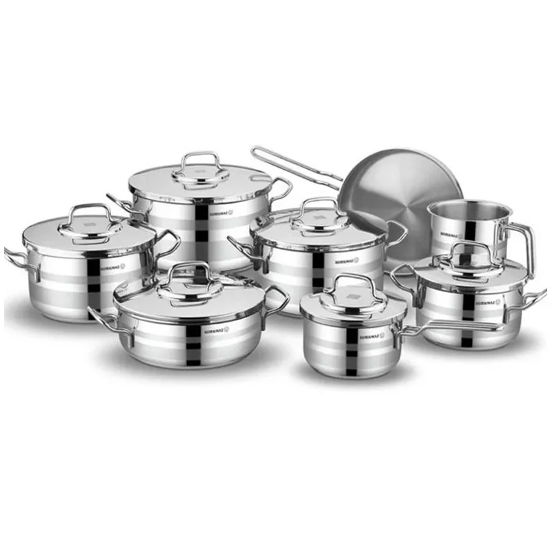 Batterie de Cuisine Korkmaz Astron A2053 14 Pièces Inox, Photo boutique Best Buy Tunisie chez Best Buy Tunisie