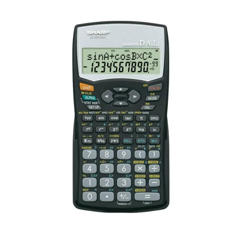 Sharp EL-531WH calculatrice Poche Calculatrice scientifique Noir, Photo boutique Best Buy Tunisie chez Best Buy Tunisie