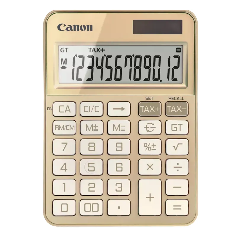 Calculatrice de bureau Canon KS-125KB - Or, Photo boutique Best Buy Tunisie chez Best Buy Tunisie