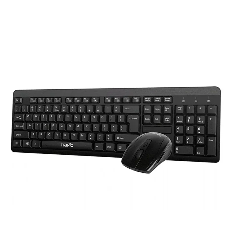 Ensemble Clavier & Souris HAVIT KB260GCM Sans Fil - Noir, Photo boutique Best Buy Tunisie chez Best Buy Tunisie
