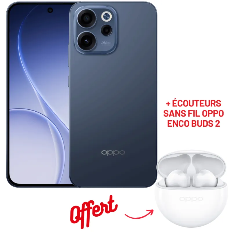 Oppo Reno 15F 5G 12Go 512Go Bleu Crépuscule, Photo boutique Best Buy Tunisie chez Best Buy Tunisie