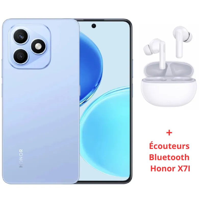 Honor X8d 8Go 256Go Bleu, Photo boutique Best Buy Tunisie chez Best Buy Tunisie