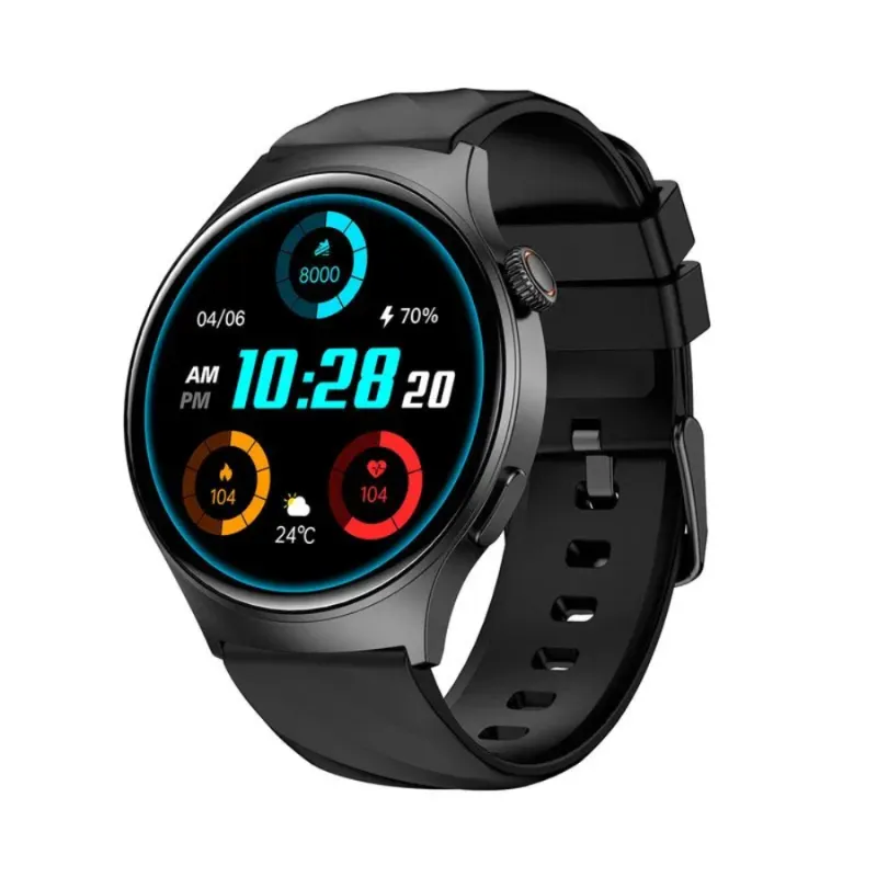 Montre Connectée Miccell Android et Iphone – Noir – SM03-BK, Photo boutique Best Buy Tunisie chez Best Buy Tunisie