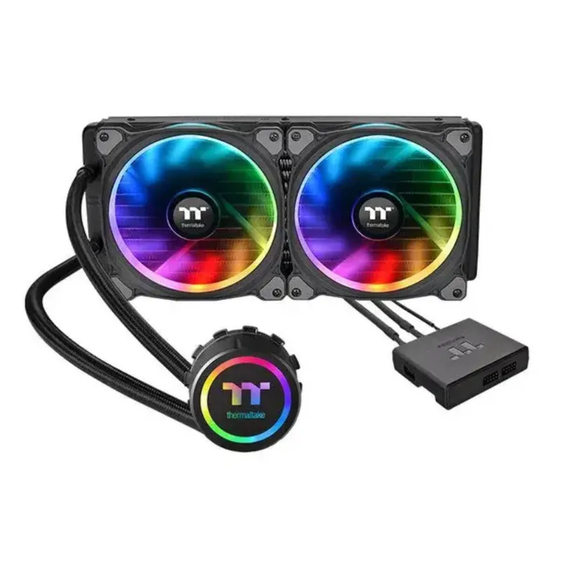 Thermaltake Floe Riing RGB 280 TT Boitier PC Refroidisseur de liquide tout-en-un 14 cm Noir, Photo boutique Best Buy Tunisie chez Best Buy Tunisie