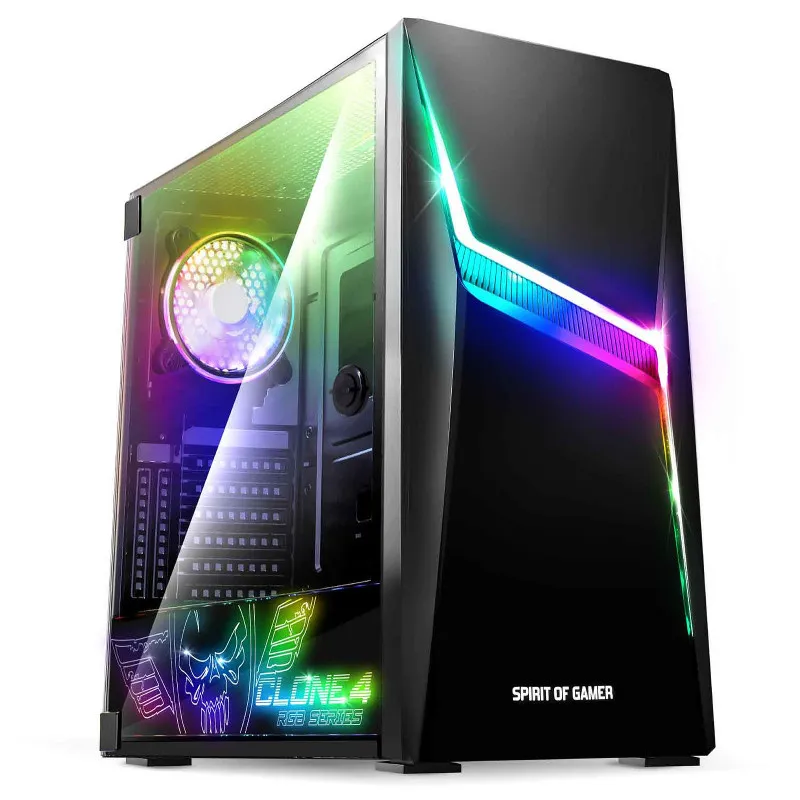 Boitier Gamer Spirit of Gamer Clone 4 ARGB Edition, Photo boutique Best Buy Tunisie chez Best Buy Tunisie
