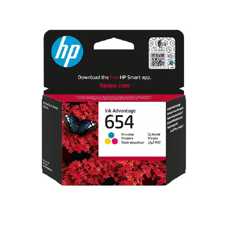 Cartouche D'encre HP 654 Original Couleurs, Photo boutique Best Buy Tunisie chez Best Buy Tunisie