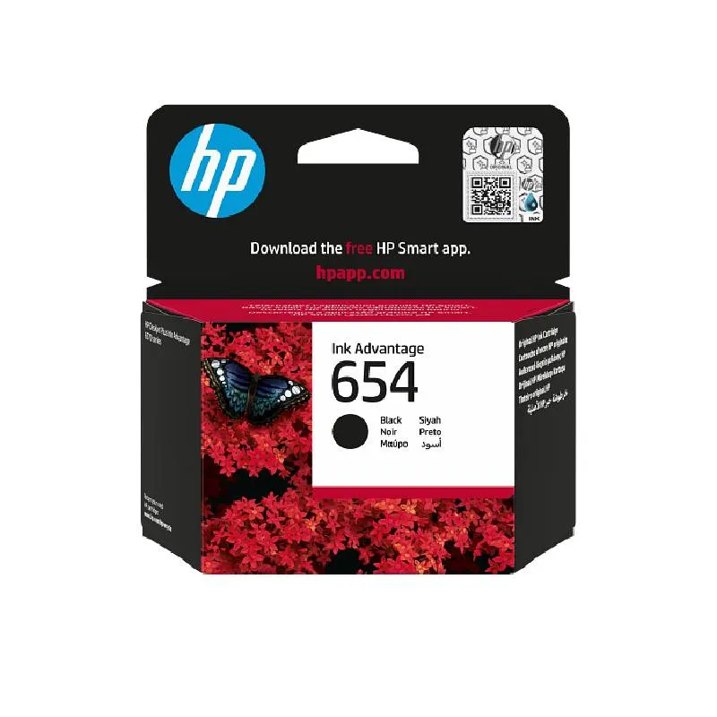 Cartouche D'encre HP 654 Original Noir, Photo boutique Best Buy Tunisie chez Best Buy Tunisie
