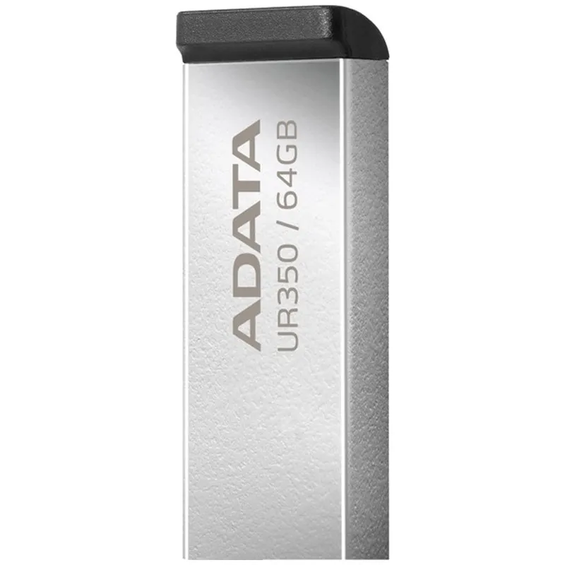 Clé USB Adata UR350 64GB USB 3.2 Silver - UR350-64G-RSR/BK