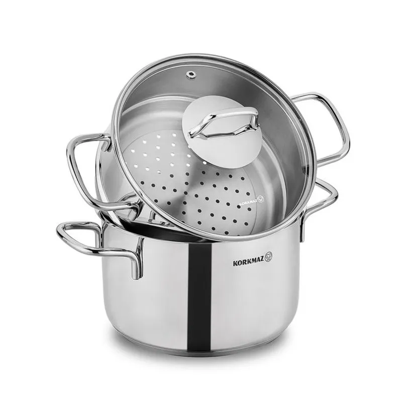 Couscoussier Perla Korkmaz 6.9L -Inox (A1522), Photo boutique Best Buy Tunisie chez Best Buy Tunisie