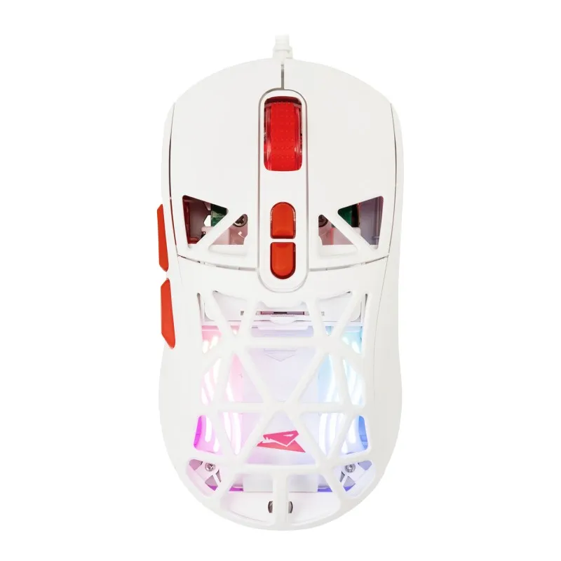 Souris Gamer Filaire BARACUDA SEAL BGM-092 Blanc, Photo boutique Best Buy Tunisie chez Best Buy Tunisie