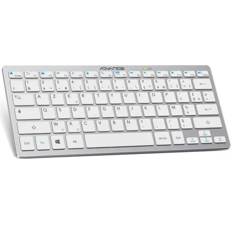 Clavier Sans Fil ADVANCE BT210 - Blanc, Photo boutique Best Buy Tunisie chez Best Buy Tunisie