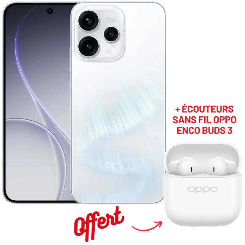 Oppo Reno 15 5G 24Go 512Go Blanc Aurore, Photo boutique Best Buy Tunisie chez Best Buy Tunisie
