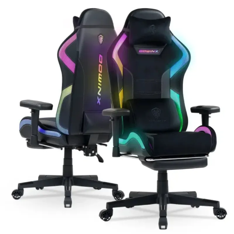 Chaise Gaming Dowinx LED LS-66D2 Noir, Photo boutique Best Buy Tunisie chez Best Buy Tunisie