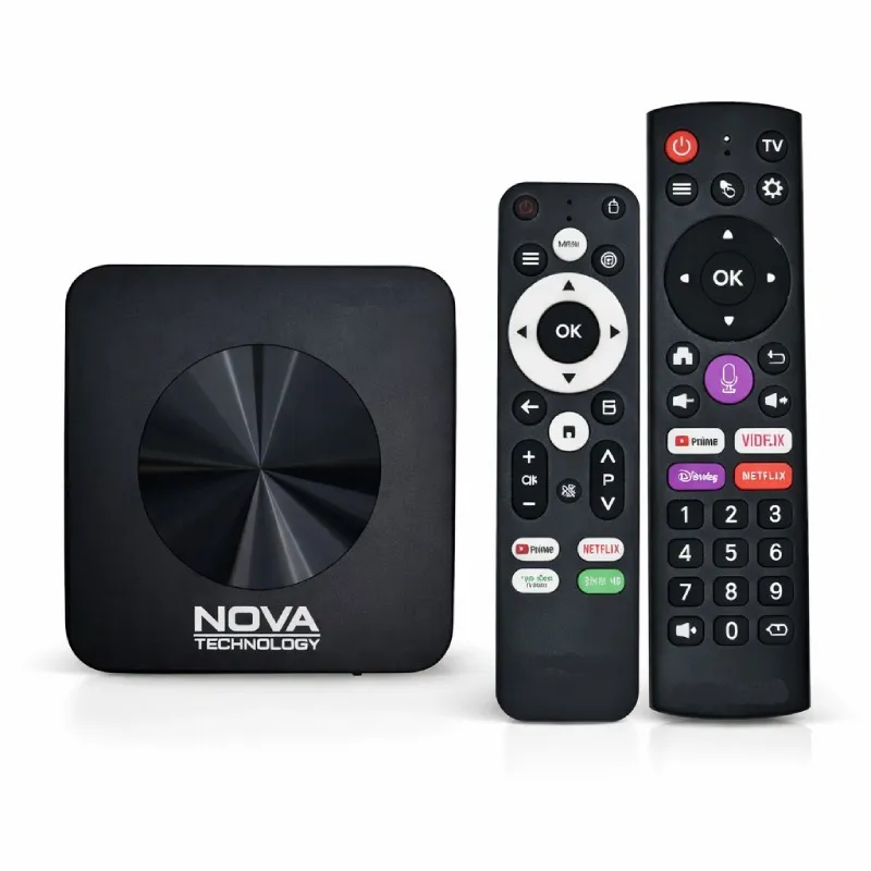 Box Android NOVA 8K HDR 2Go 16Go + Forfait 12 Mois