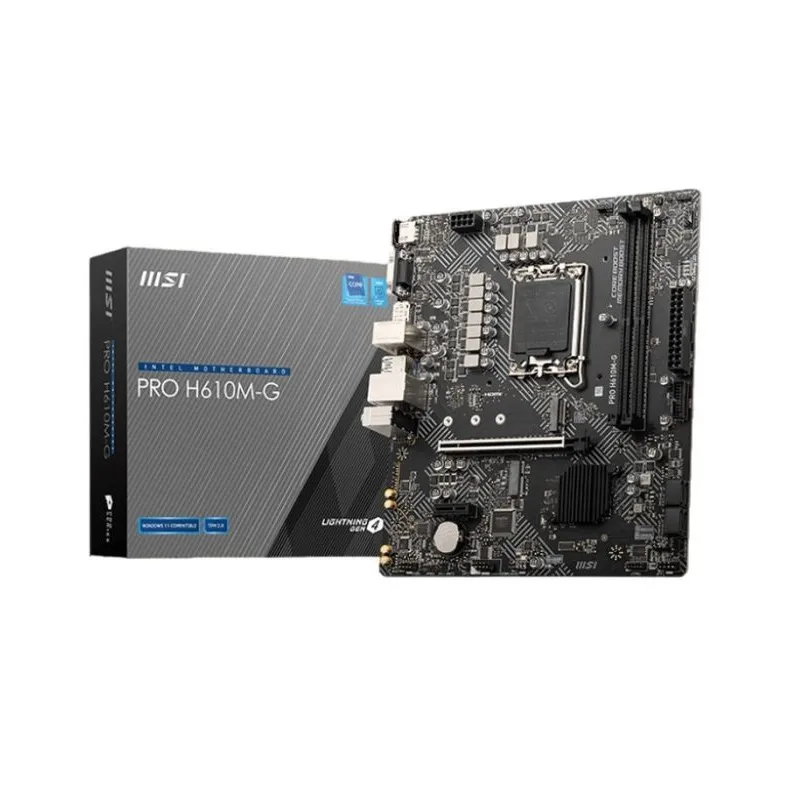 Carte Mère MSI PRO H610M-G DDR5 (911-7D46-225), Photo boutique Best Buy Tunisie chez Best Buy Tunisie
