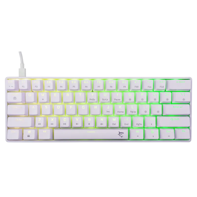 Clavier Gaming Mécanique White Shark GK-004231 SHINOBI-2 / US - BROWN.SW / Blanc, Photo boutique Best Buy Tunisie chez Best Buy Tunisie