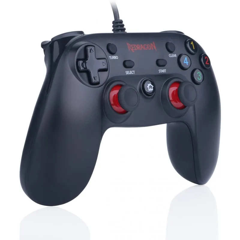 REDRAGON G807 accessoire de jeux vidéo Noir USB Manette de jeu Analogique/Numérique PC, Playstation 3, Photo boutique Best Buy Tunisie chez Best Buy Tunisie