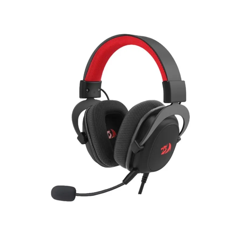 REDRAGON H510 Zeus Casque Avec fil Arceau Jouer Beige, Noir, Rouge, Photo boutique Best Buy Tunisie chez Best Buy Tunisie