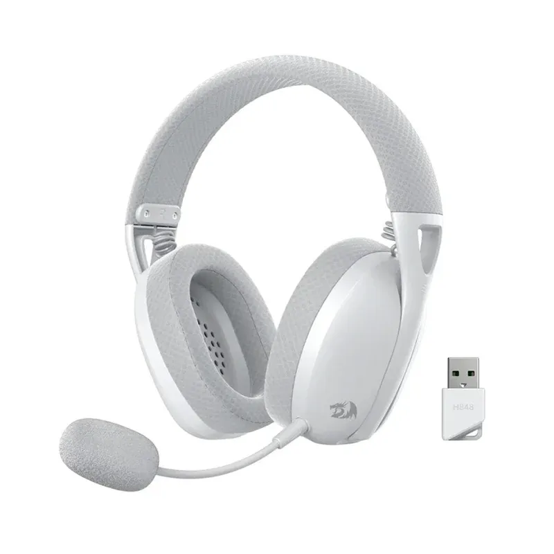 Micro Casque Gamer Sans Fil REDRAGON H848 - Gris, Photo boutique Best Buy Tunisie chez Best Buy Tunisie