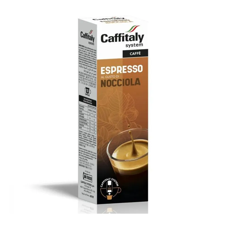 Paquet De 10 Capsules CAFFITALY Nocciola, Photo boutique Best Buy Tunisie chez Best Buy Tunisie