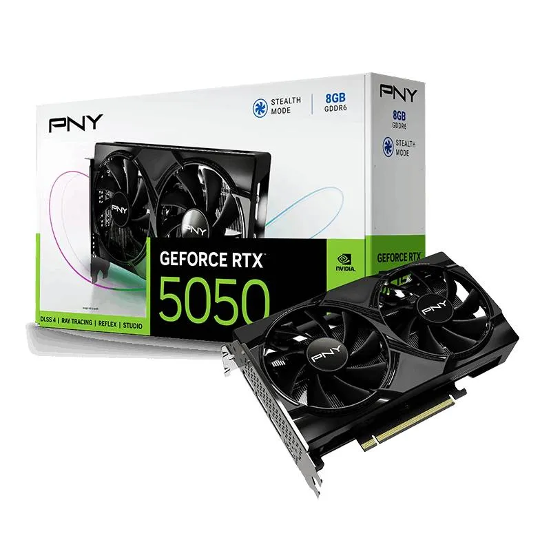 CARTE GRAPHIQUE PNY RTX RTX 5050 8 GB DDR6 DUAL FAN, Photo boutique Best Buy Tunisie chez Best Buy Tunisie