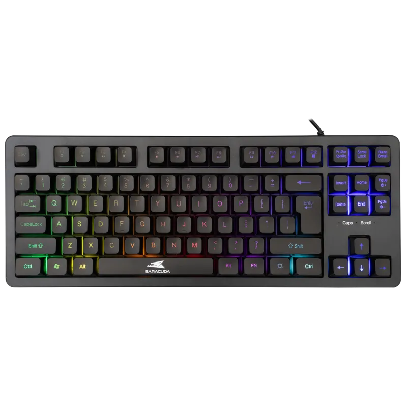 Clavier Gamer Baracuda BGK-01114 Krill RGB Noir, Photo boutique Best Buy Tunisie chez Best Buy Tunisie