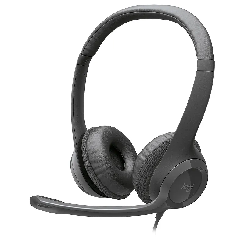 Casque Filaire Logitech H390 USB-C Noir, Photo boutique Best Buy Tunisie chez Best Buy Tunisie
