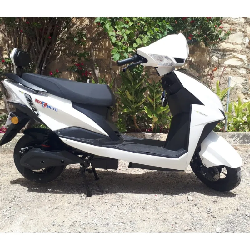 Scooter Électrique Ecomoto T-MAX 1200W Blanc, Photo boutique Best Buy Tunisie chez Best Buy Tunisie