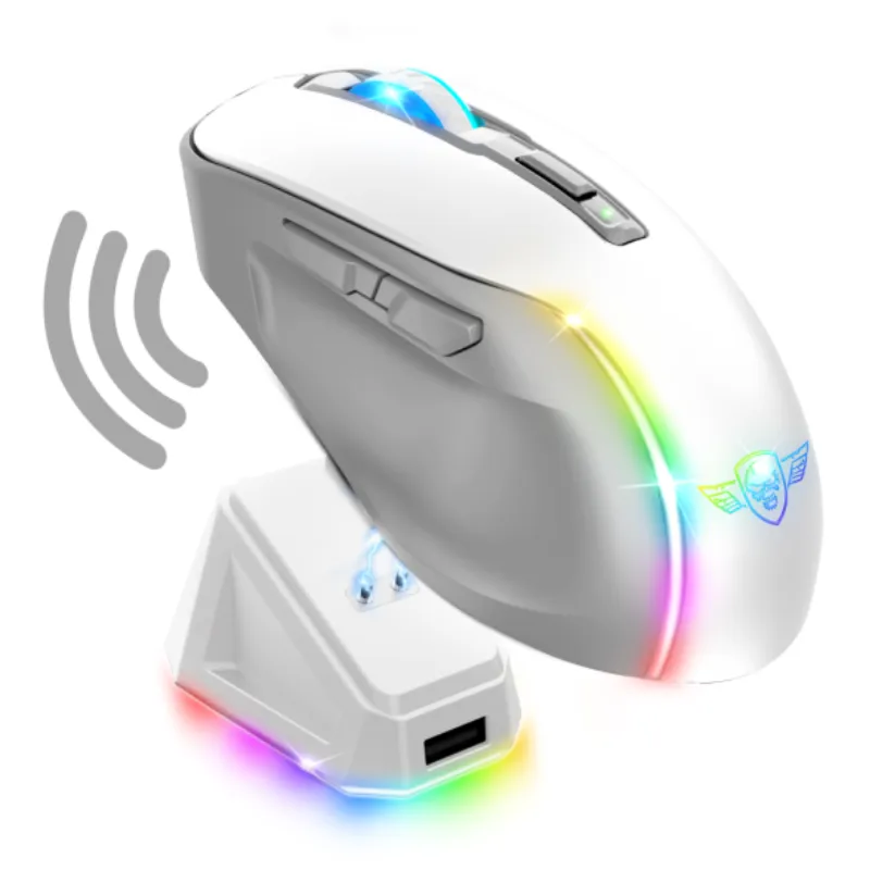 Spirit of Gamer S-EM50WT souris Jouer Droitier RF Wireless + Bluetooth + USB Type-A Optique 80000 DPI, Photo boutique Best Buy Tunisie chez Best Buy Tunisie