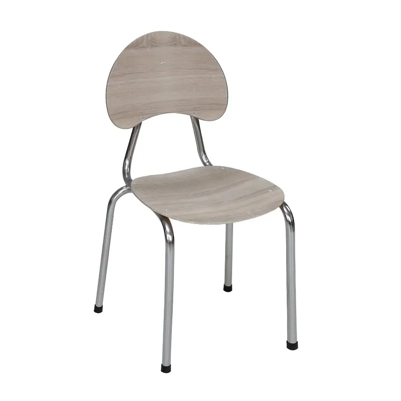 Chaise Visiteur SOTUFAB Avec Pieds Chromé - Chêne Brute, Photo boutique Best Buy Tunisie chez Best Buy Tunisie