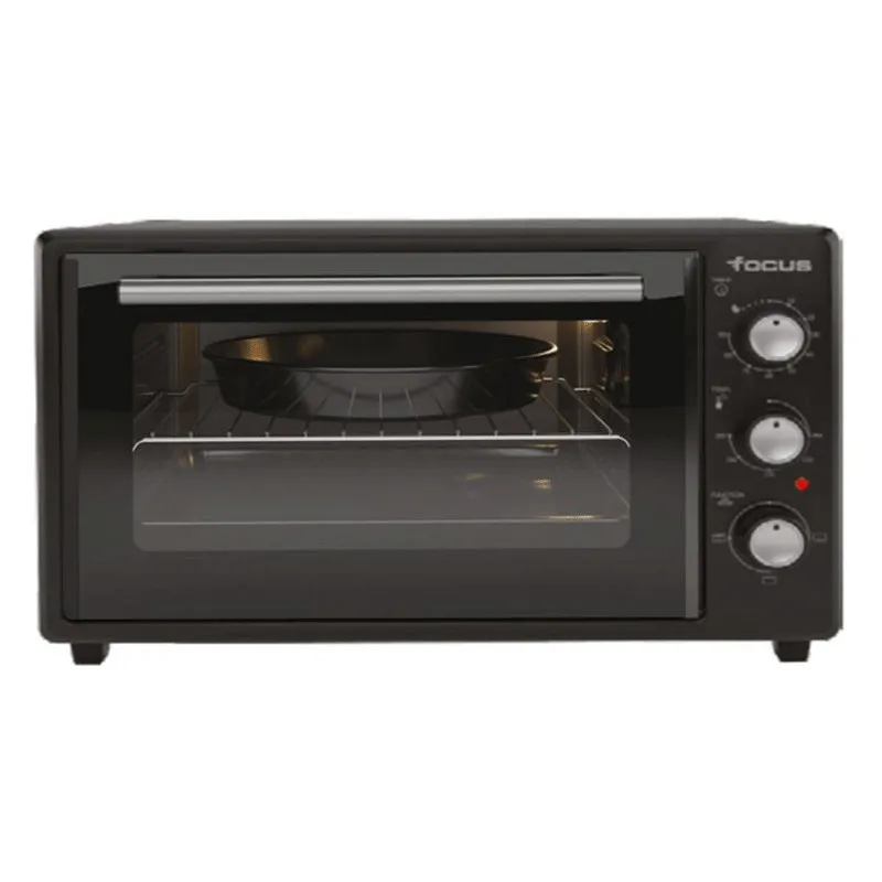 Focus F 45B - Mini four électrique, 45 L, 2000 W, 6 fonctions, noir, Photo boutique Best Buy Tunisie chez Best Buy Tunisie