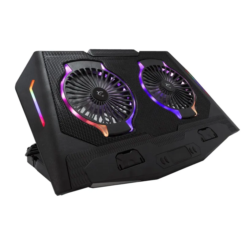 Refroidisseur Gamer WHITE SHARK SHADOW 2 FANS Pour Pc Portable 17.3" RGB, Photo boutique Best Buy Tunisie chez Best Buy Tunisie