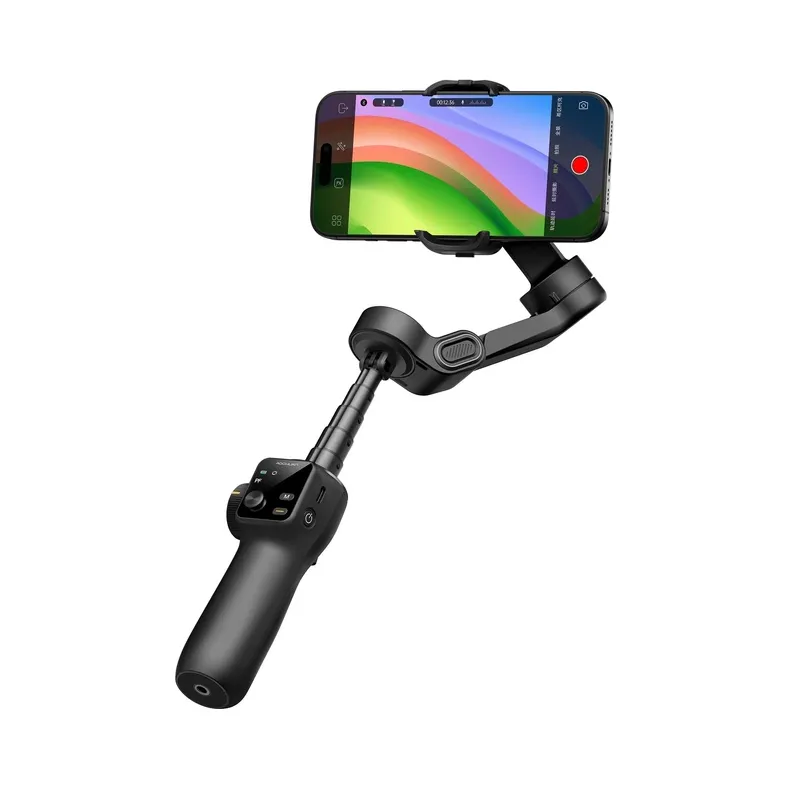 Stabilisateur de téléphone Aochuan à 3 axes Smart V8 Noir - ASV8