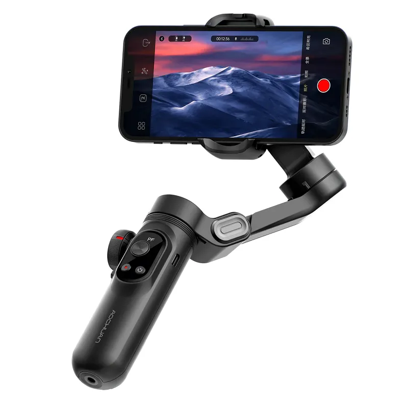 Stabilisateur pliable à 3 axes Aochuan Smart X Pro, Photo boutique Best Buy Tunisie chez Best Buy Tunisie