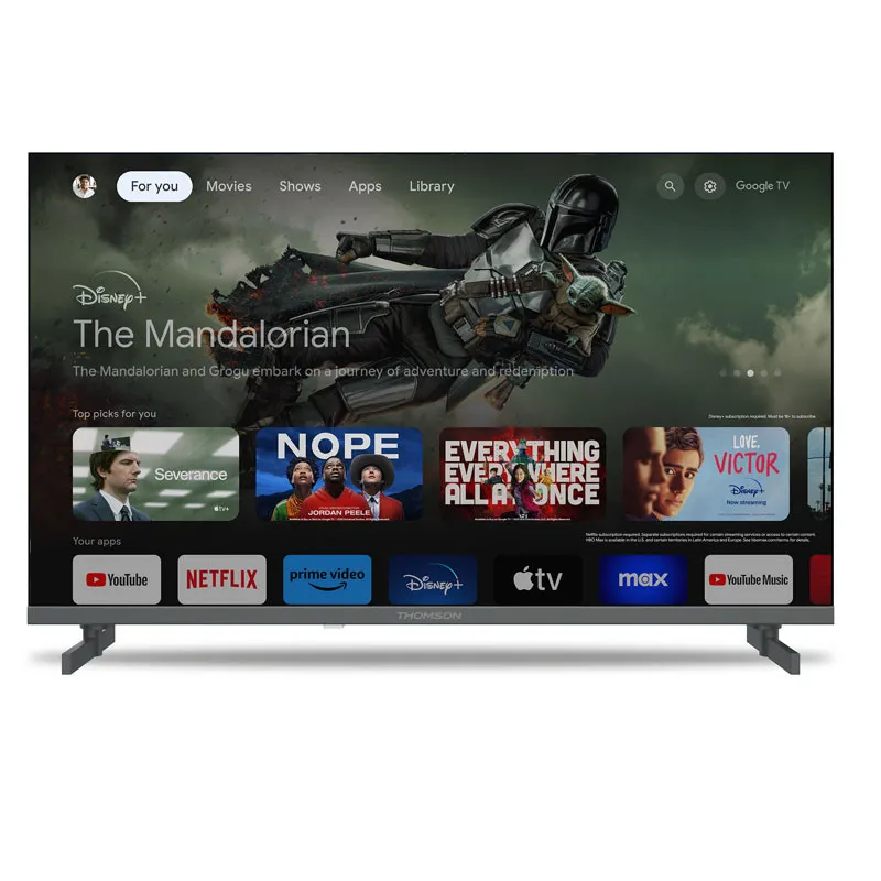 Thomson 50QG4S14 TV 139,7 cm (55") 4K Ultra HD Smart TV Wifi Gris, Photo boutique Best Buy Tunisie chez Best Buy Tunisie