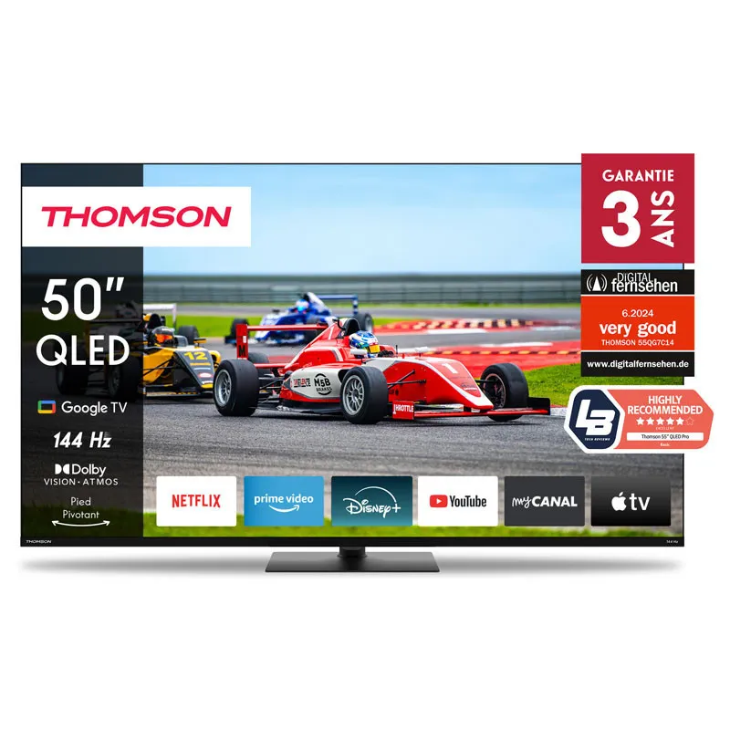Thomson 50QG7C14 TV 127 cm (50") 4K Ultra HD Smart TV Wifi Noir, Photo boutique Best Buy Tunisie chez Best Buy Tunisie