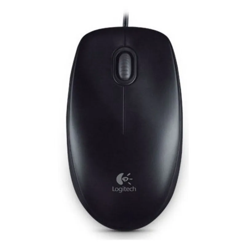 Logitech B100 - Ambidextre - Optique - USB Type-A - 800 DPI - Noir (910-003357), Photo boutique Best Buy Tunisie chez Best Buy Tunisie