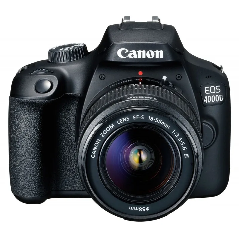 Appareil Photo Reflex CANON EOS 4000D + EF-S 18-55MM DC - PHO-EOS-4000D