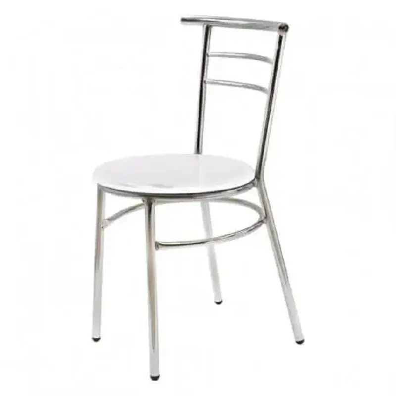 Chaise chrome casa assise décor SOTUFAB (CHC0043), Vue principale