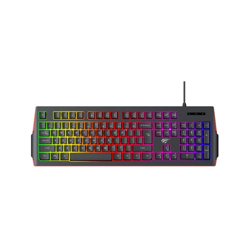 Clavier Filaire Gamer HAVIT KB866L Multifonction - Noir&Rouge, Photo boutique Best Buy Tunisie chez Best Buy Tunisie