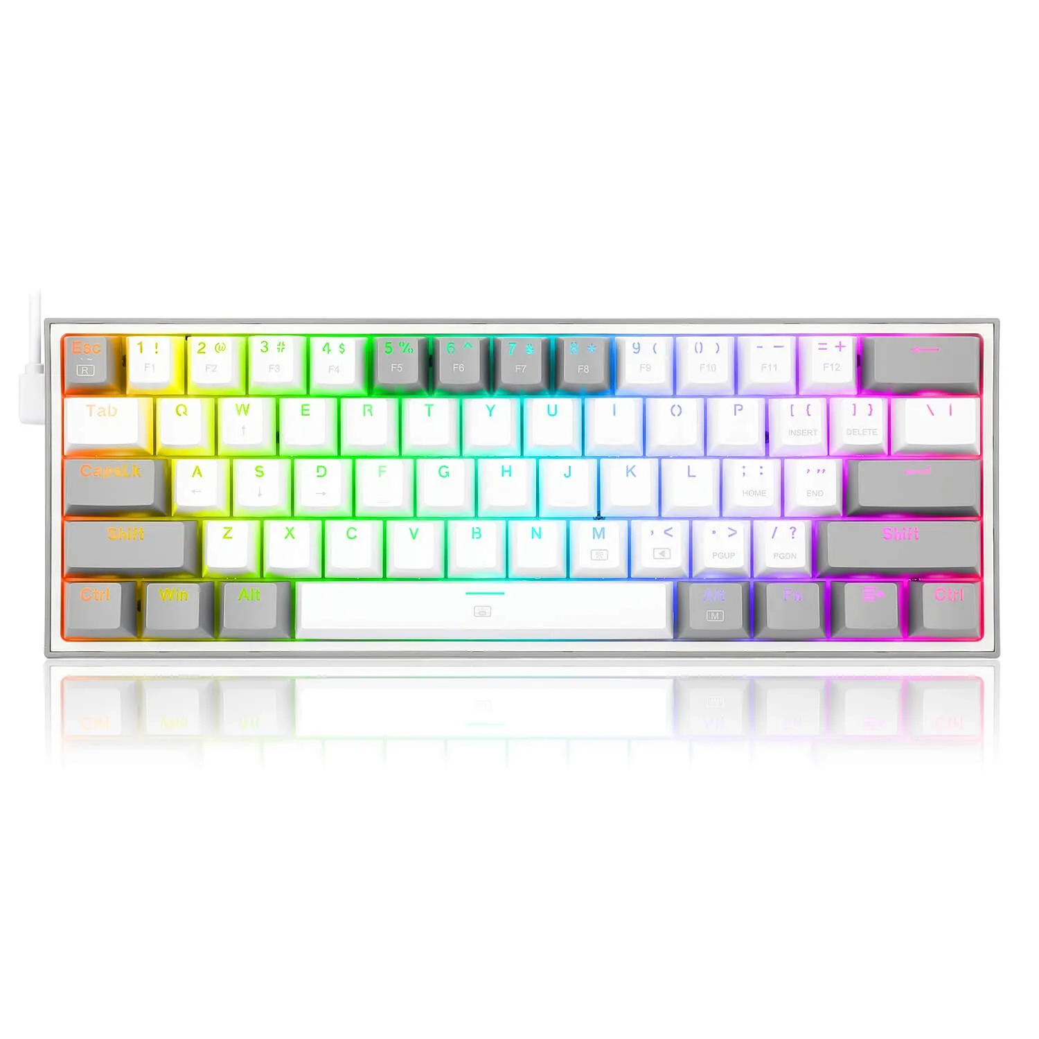 Clavier Gamer Mécanique REDRAGON Fizz K617 RGB Switch Rouge, Photo boutique Best Buy Tunisie chez Best Buy Tunisie