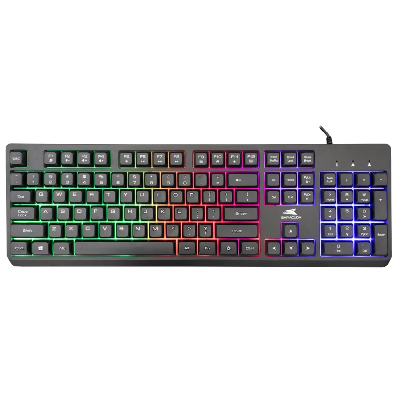 Clavier Gamer Filaire BARACUDA BGK 02114 Starfish - Noir, Photo boutique Best Buy Tunisie chez Best Buy Tunisie