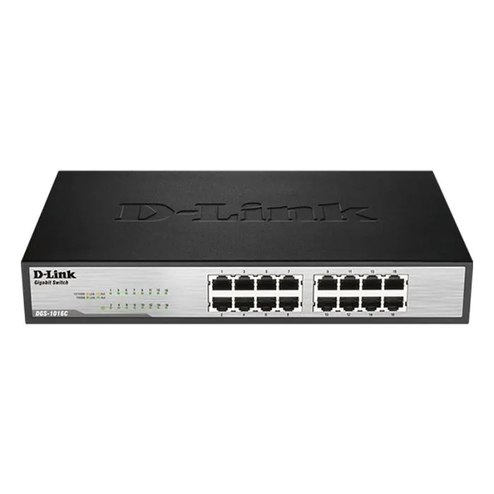 Switch Gigabit Ethernet Non-Géré 16 Ports Noir D-Link DGS-1016C, Photo boutique Best Buy Tunisie chez Best Buy Tunisie